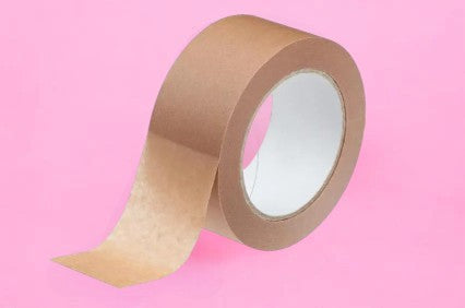 Adhésif imprimé - Papier Kraft